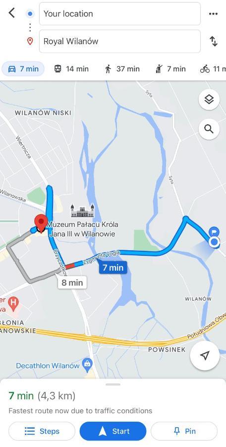 Apartamenty Modul Varšava Exteriér fotografie