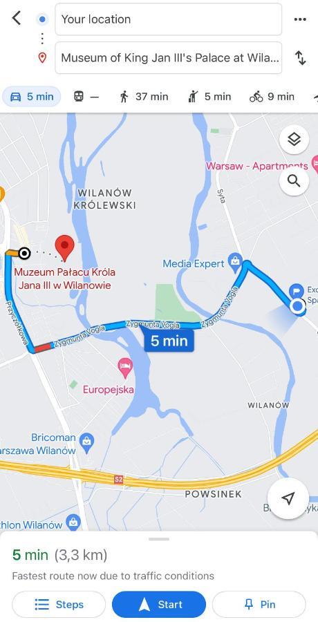 Apartamenty Modul Varšava Exteriér fotografie