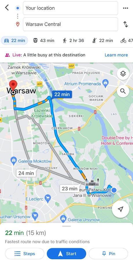 Apartamenty Modul Varšava Exteriér fotografie